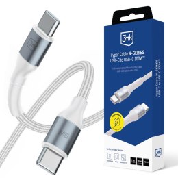 3mk Protection Kabel USB 3mk Hyper Cable N-SERIES USB-C to USB-C 100W 20V/5A 1m