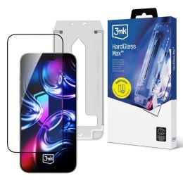 3mk Protection Szkło hartowane z ramką montażową do Apple iPhone 16 Pro/17 - 3mk HardGlass Max