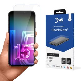 3mk Protection Szkło hybrydowe do Apple iPhone 15 Plus- 3mk FlexibleGlass