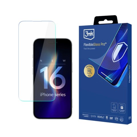 3mk Protection Szkło nietłukące się do Apple iPhone 16 Pro Max - 3mk FlexibleGlass