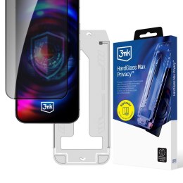 3mk Protection Szkło prywatyzujące z ramką montażową do Samsung Galaxy S25 Ultra - 3mk HardGlass Max Privacy
