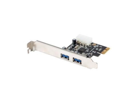 LANBERG Karta Lanberg PCI Express -> USB 3.1 Gen1 2-port + śledź low profile