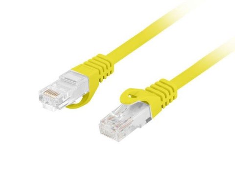 LANBERG Patchcord Lanberg UTP kat.6 3m LSZH CU fluke passed żółty