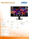 MSI Monitor MAG 321UP QD-OLED 31.5 cala UHD/LED/Flat/165Hz/czarny