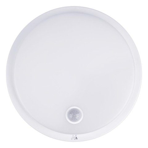 Maclean Lampa LED z czujnikiem ruchu Maclean , czujnik PIR, kolor biały, 10W, IP65, 1000lm, barwa neutralna, MCE525 W