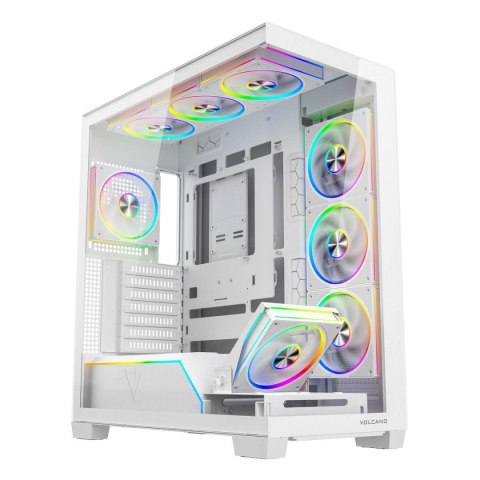 Modecom Obudowa Modecom Volcano Stellar Plus ARGB MIDI 8F, biała