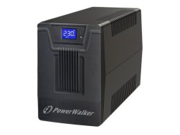Power Walker Zasilacz awaryjny UPS Power Walker Line-Interactive 1500VA SCL 4x Schuko 230V RJ11/45 In/Out USB LCD