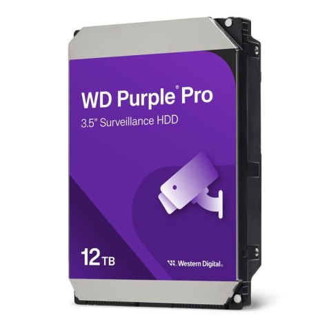 Western Digital Dysk WD Purple™ Pro WD122PURP 12TB 3.5" 7200 512MB SATA III