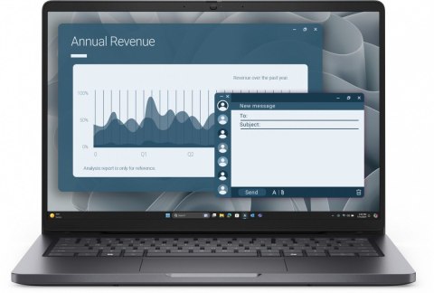 Dell Laptop Dell Pro 14 PC14255/AMD Ryzen 3 210/8GB/512GB SSD CL25/14.0 FHD+/AMD Radeon 740M/FgrPr/Cam & Mic/WLAN + BT/Backlit Kb/3 C