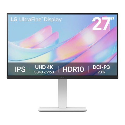 LG Monitor LG 27" UltraFine 27US550-W.AEU IPS 4K UHD 60Hz 2xHDMI DP