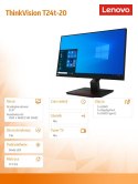 Lenovo Monitor 23.8 ThinkVision T24t-20 WLED LCD 62C5GAT1EU