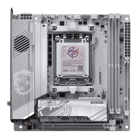 MSI Płyta MSI MPG X870I EDGE TI EVO WIFI /AMD X870/DDR5/SATA3/M.2/USB4/WiFi/BT/PCIe5.0/AM5/Mini-ITX