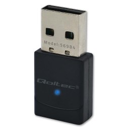 Qoltec Adapter Wi-Fi Qoltec Bezprzewodowy | Standard AX | Bluetooth 5.4 | USB | 900Mbps