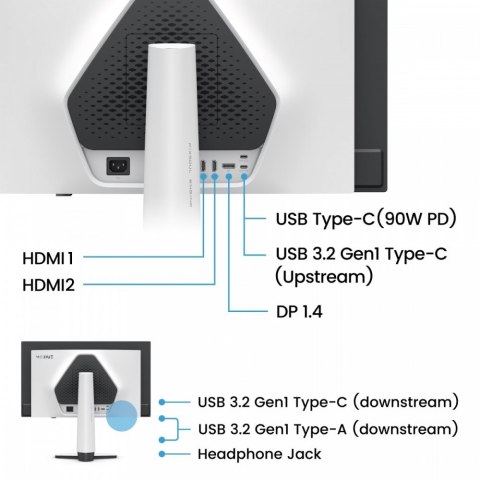 Benq Monitor 26.5 cala EX271UZ 4K 240Hz/UHD/OLED