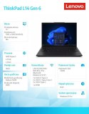 Lenovo Laptop ThinkPad L14 AMD G6 21S8002TPB W11Pro 5 PRO 215/16GB/512GB/INT/14.0 WUXGA/Black/1YR Premier Support + 3YRS OS + CO2 Offse