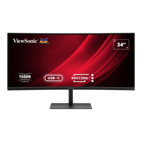 VIEWSONIC EUROPE Monitor ViewSonic 34" VG3419C-2 VA UWQHD 120Hz HDMI DP HUB RJ45 głośniki