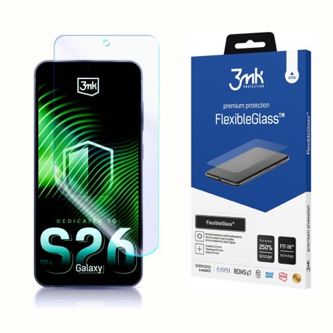 3mk Protection Szkło nietłukące się do Samsung Galaxy S26 - 3mk FlexibleGlass