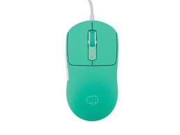 Fury Mysz przewodowa Fury Tanto T4 RGB dla graczy 12000 DPI programowalna miętowa
