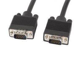 LANBERG Kabel VGA Lanberg M/M 1,8m Ekran Ferryt czarny