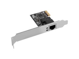 LANBERG Karta sieciowa Lanberg 1Gb PCI-E 1x RJ45 RTL8111C + śledź low profile