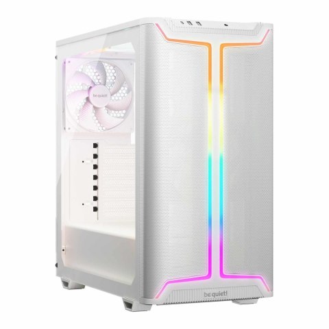LISTAN GMBH Obudowa be quiet! Pure Base 501 DX White ATX Midi ARGB z oknem bez zasilacza