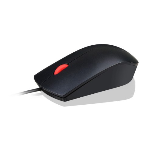 Lenovo Mysz Lenovo Essential Optical USB optyczna 1600dpi czarna