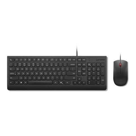 Lenovo Zestaw klawiatura + mysz Lenovo Essential Wired Combo Keyboard and Mouse czarny