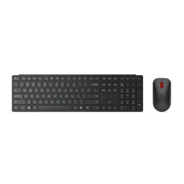 Lenovo Zestaw klawiatura + mysz Lenovo Wireless Multi-Mode Pro Combo Keyboard and Mouse 6000 (US Euro) czarny
