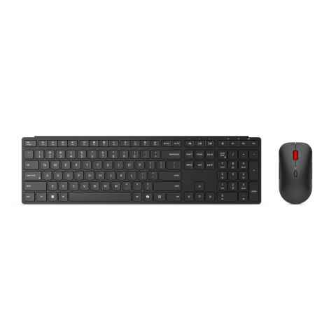 Lenovo Zestaw klawiatura + mysz Lenovo Wireless Multi-Mode Pro Combo Keyboard and Mouse 6000 (US Euro) czarny