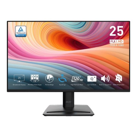 MSI Monitor MSI 24,5" PRO MP252 E2 IPS FHD 120Hz HDMI DP głośniki