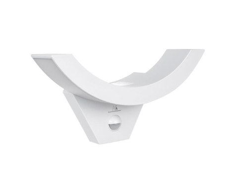 Maclean Lampa LED Maclean MCE290 W z czujnikiem ruchu na podczerwień 800lm 10W IP54 biała