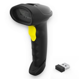 Qoltec Czytnik kodów kreskowych Qoltec i QR | 1D 2D | USB | Bluetooth