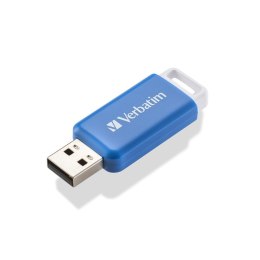 Verbatim Pendrive Verbatim DataBar 64GB USB 2.0 Blue