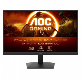 AOC Monitor C27G4ZXU 27 cali Zakrzywiony Fast VA 280Hz HDMIx2 DP HAS