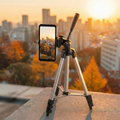 Maclean Uniwersalny statyw do telefonów/ smartfonów/ kamer/ lamp pierścienowych max 2kg MC-164