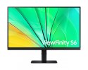 Samsung Monitor 27 cale ViewFinity S60D IPS 2560x1440 WQHD 16:9 1xHDMI 1xDP 3xUSB 3.0 5ms PinP/PbyP 100Hz HAS+PIV płaski 3YOn-Site (LS27
