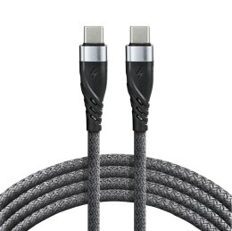 Everactive Kabel przewód USB-C PD 200cm everActive CBB-2PDG Power Delivery 3A z obsługą szybkiego ładowania 60W