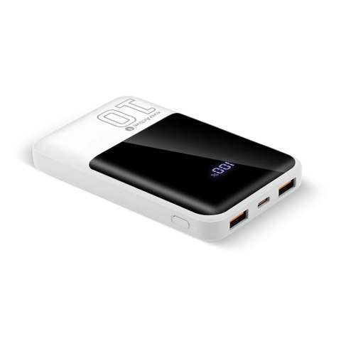 Everactive Powerbank everActive EB-10Q 10 000mAh 2x USB + 1x USB-C 22,5W QC4+ wyświetlacz LCD