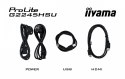 IIYAMA Monitor 22 cale G2245HSU-B2 IPS,FHD,100Hz,1ms,2xUSB,300cd