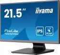 IIYAMA Monitor 22 cale T2252MSC-B2AG 10 PKT. POJ,IPS,HDMI,DP,2x1W,7H,2xUSB, AG-(Anti Glare)