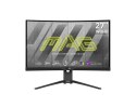 MSI Monitor 27 cali MAG 275CQRXF LED/QHD/Curved/240Hz/czarny