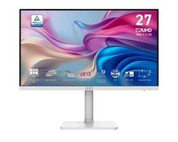 MSI Monitor 27 cali Modern MD272UPHW LED/UHD/Flat/60Hz/biały