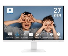 MSI Monitor PRO MP273QW E2 27 cali LED/FHD/Flat/100Hz/White