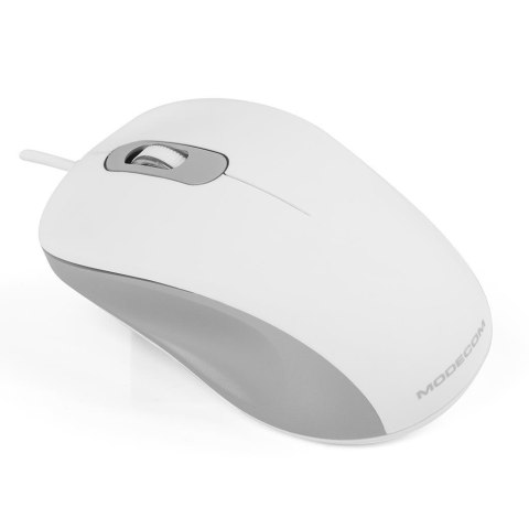 Modecom Mysz przewodowa Modecom MC-M10 optyczna biała