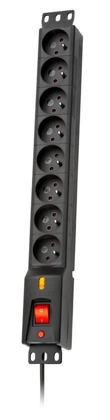 LESTAR Listwa zasilająca Lestar LXARM 810 3L G-A K.:CZ 3,0M 19"PDU