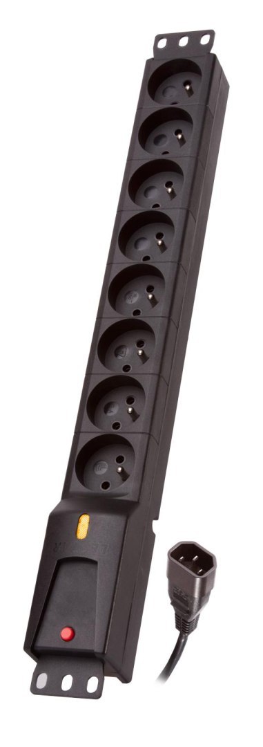 LESTAR Listwa zasilająca Lestar LZRM 810 BW G-A K.:CZ 3,0M IEC320