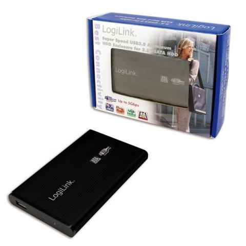 LogiLink Obudowa na dysk LogiLink UA0106 2.5" SATA USB 3.0, czarna