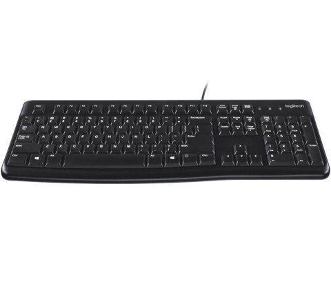 Logitech Klawiatura przewodowa Logitech K120 OEM for Business czarna