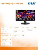 MSI Monitor MAG 271QP QD-OLED X 24/26.5 cali/FLAT/QD-LED/WQHD/240Hz/Black