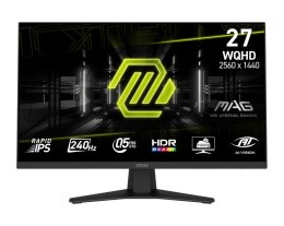 MSI Monitor MAG 274QF X24 27 cali LED/FHD/Flat/240Hz/czarny